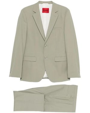 HUGO Buttoned Suit - White