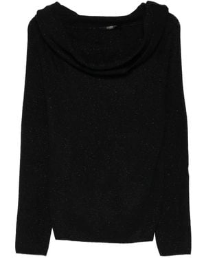 Seventy Cowl-Neck Sweater - Black