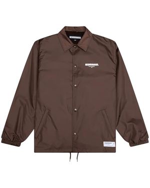 Neighborhood Windbreaker Jacket - Brown
