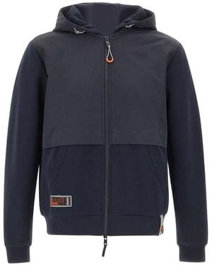 Dekker Drawstring Hooded Sweatshirt - Blue