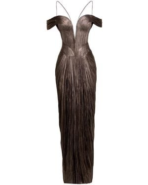 Maria Lucia Hohan Tia イブニングドレス - ブラウン