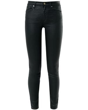 ARMANI EXCHANGE Jeans Skinny A Vita Media - Nero