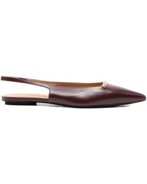 Tod's スリングバック パンプス - ブラウン