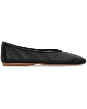 Forte Forte Ballerines En Tulle - Noir