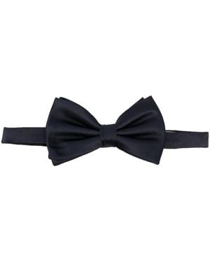 Lady Anne Classic Silk Bow Tie - Blue