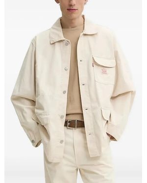 Levi's Patch-Pocket Work Jacket - Natural