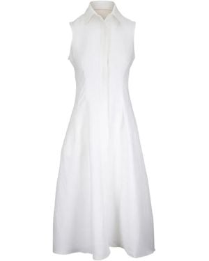 Antonelli Minneapolis Shirt Midi Dress - White