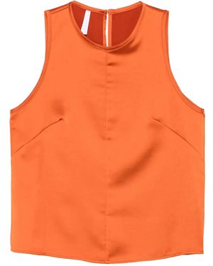 Imperial Sleeveless Tank Top - Orange