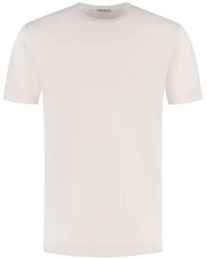 STEFAN BRANDT Eli Super 60 Crew-Neck T-Shirt - White