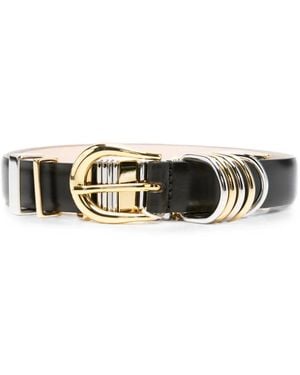 DEHANCHE Hollyhock Messy Belt - White