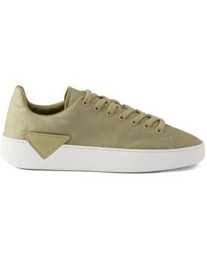 Prada Court Re-Nylon Sneakers - Grün