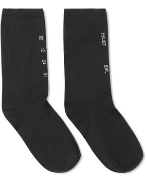 HELIOT EMIL Calcite Socks - Black