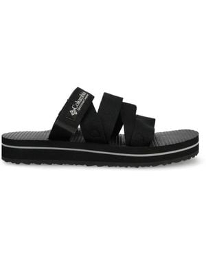 Columbia Alava Touch-Strap Slides - Black
