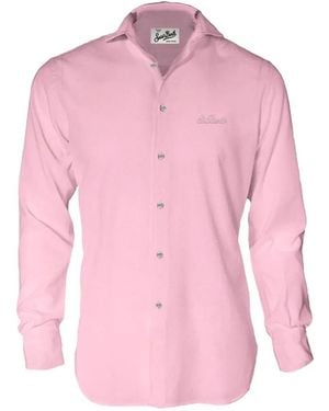MC2 Saint Barth Logo Shirt - Pink