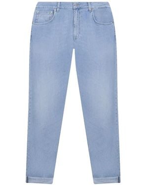 Dondup Cuffed-Hem Jeans - Blue