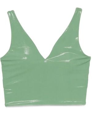 MACRON O.N.E. V-Neck Top - Green