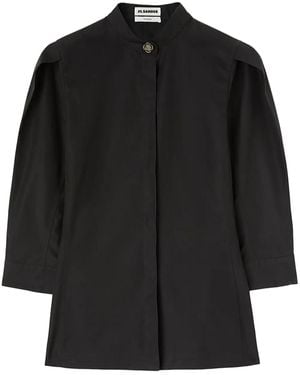 Jil Sander Saturday P.M. Cotton Shirt - Black