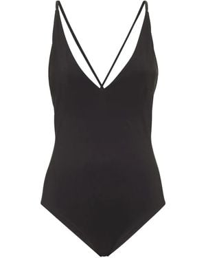 Brunello Cucinelli Bañador con detalle Monili - Negro