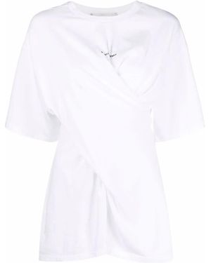 Stella McCartney ツイスト Tシャツ - ホワイト