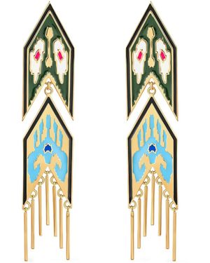 Luhta Morocco Carpet Drop Earrings - Blue