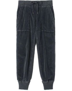 James Perse Mixed Media Track Pants - Blue