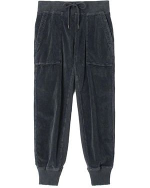 James Perse Pantalones de chándal Mixed Media - Azul