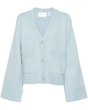 Axel Arigato Memory Wool Cardigan - Blue