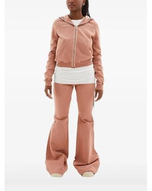 Rick Owens Sudadera con capucha y cremallera - Rosa