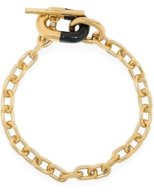 Rabanne Link-Chain Toggle-Fastening Bracelet - Metallic