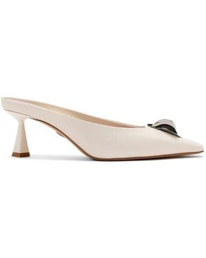 Titi Adesa Ego Leather Mules - Natural