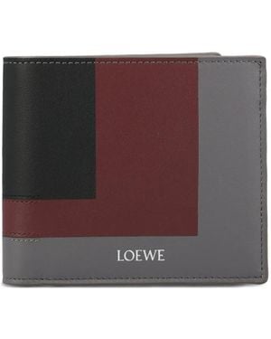 Loewe Portemonnaie Mit Einsätzen Aus Kalbsleder - Braun