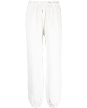 Nike Solo Swoosh Embroidered Track Trousers - White