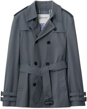 Burberry Korte Trenchcoat - Zwart