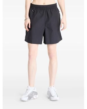 Nike Mid-Rise Ripstop Shorts - Blue