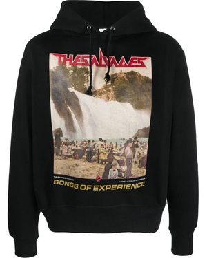 The Salvages Graphic-Print Hoodie - Black