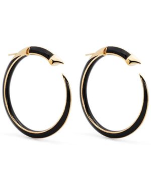 Shaun Leane Sabre Solis Hoop Earrings - Metallic