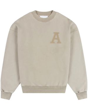 Axel Arigato Felpa State Washed - Bianco