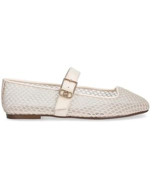 Liu Jo Mesh Ballet Flats - White