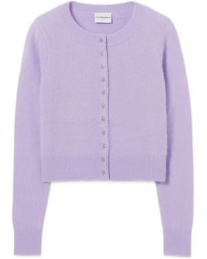 Claudie Pierlot Button-Up Vest - Paars