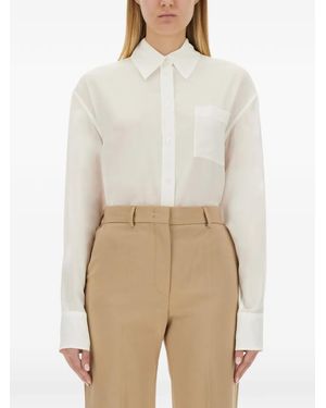 Sportmax Chest Pocket Shirt - Natural