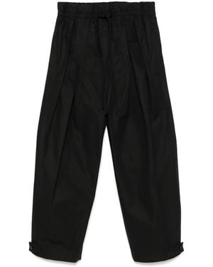 Jil Sander Pleated Trousers - Black