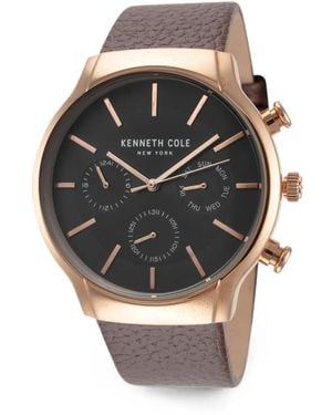 Kenneth Cole Orologio Con Cinturino - Grigio