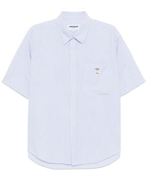 Chocoolate Short-Sleeved Shirt - White