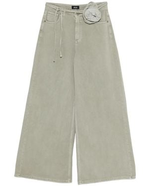 Dixie Jean À Détail De Fleur - Green