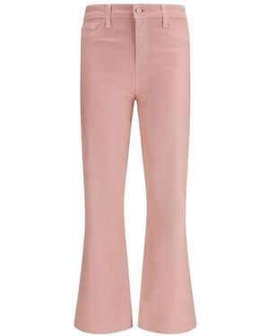 L'Agence Kendra Flared Jeans - Pink