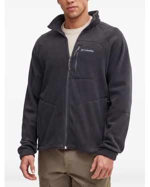 Columbia Zip Mock-Neck Knitwear - Blue