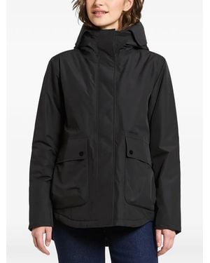 Didriksons Daniella Hooded Padded Jacket - Black