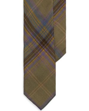 Ralph Lauren Plaid Tie - Green