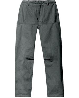 Yeezy Gap Satin-Finish Cargo Pants - Gray