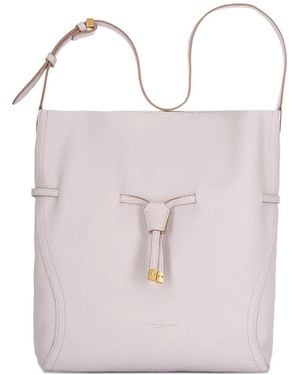 Gianni Chiarini Sac Porté Épaule À Lien De Resserrage - Rose